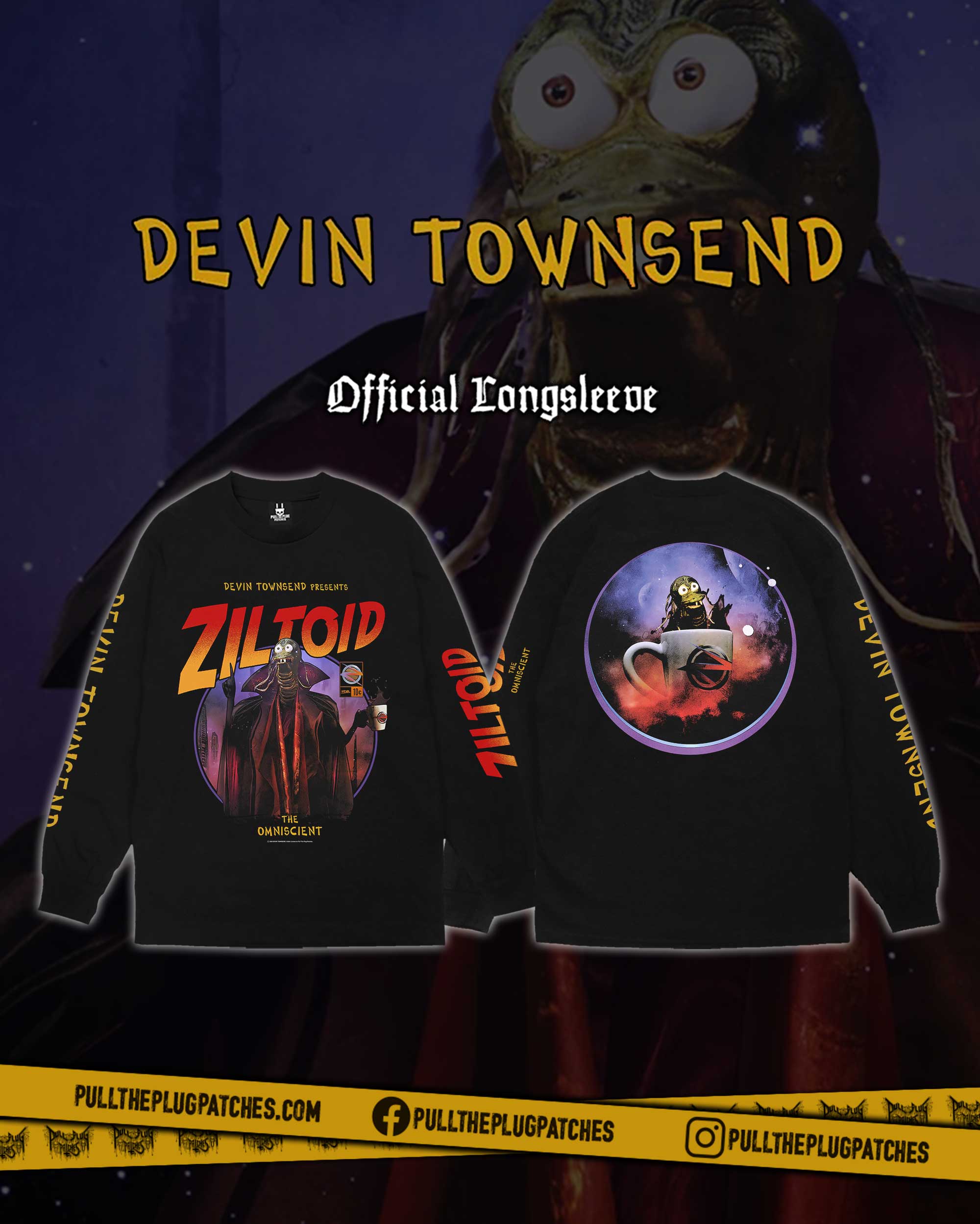 Devin Townsend - Ziltoid The Omniscient - Longsleeve Shirt – Pull