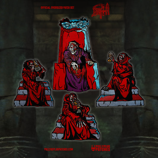 Death - Scream Bloody Gore - Embroidered Oversized Set