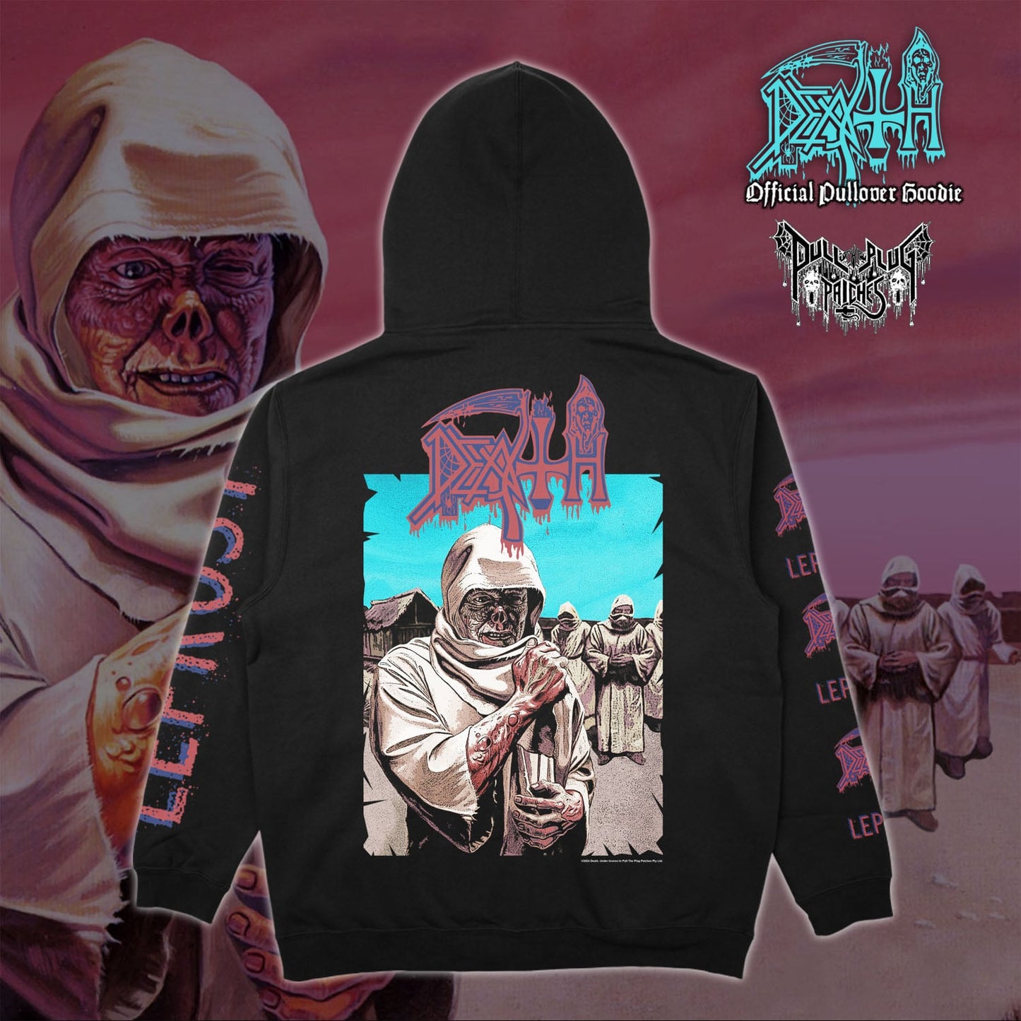 Death - Leprosy - Pullover Hoodie