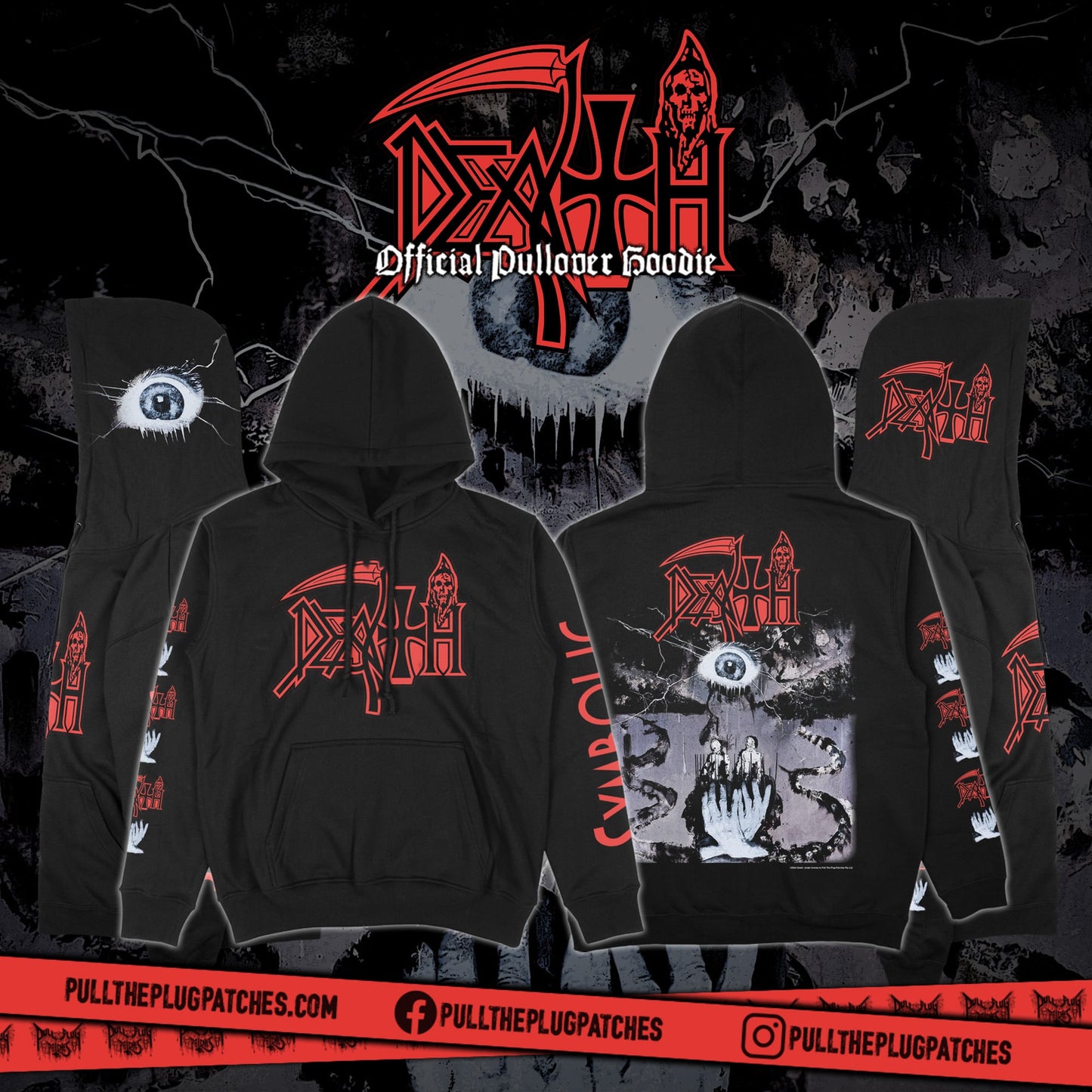 Death - Symbolic - Deluxe Pullover Hoodie