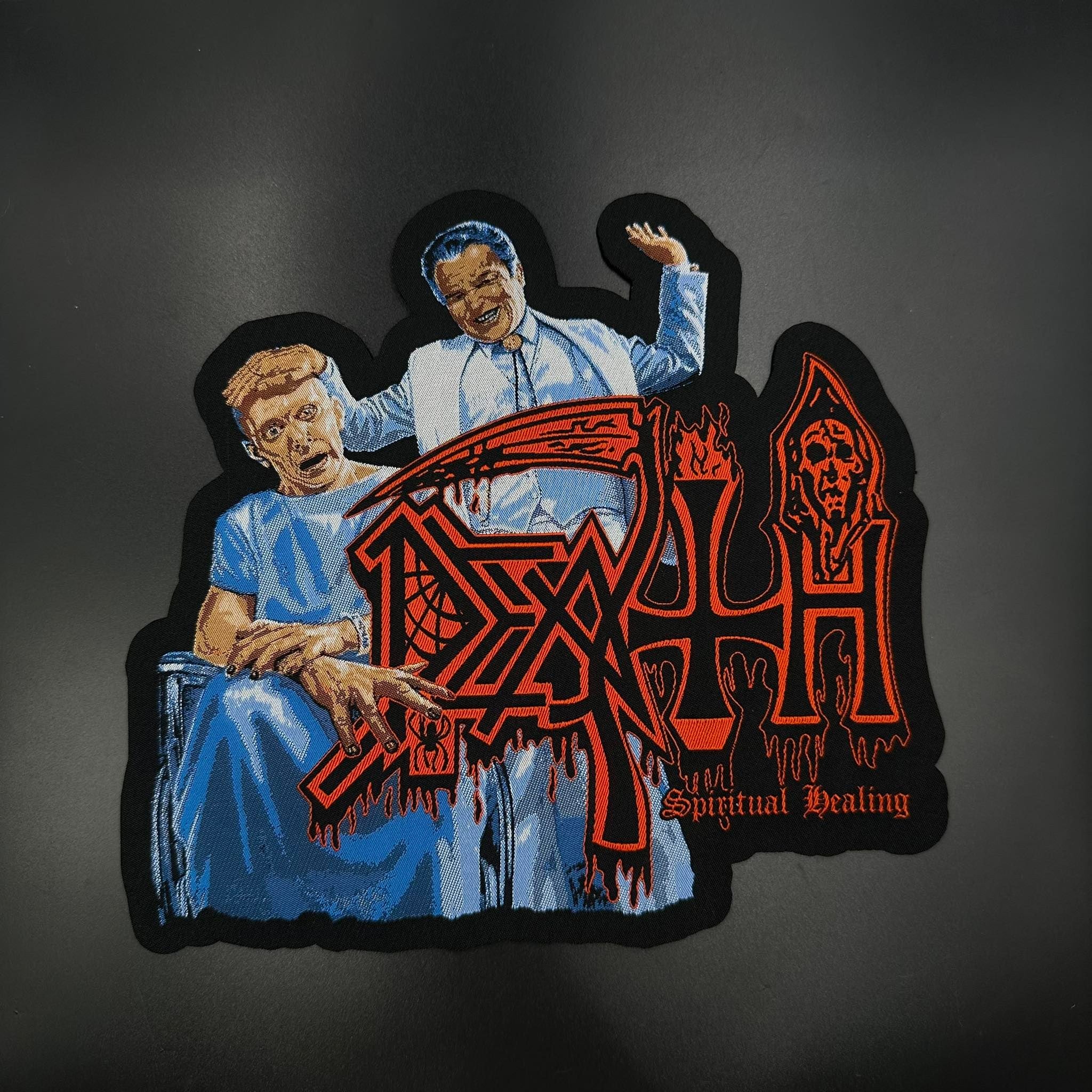 Death - Spiritual Healing - Oversize Patch – Pull The Plug