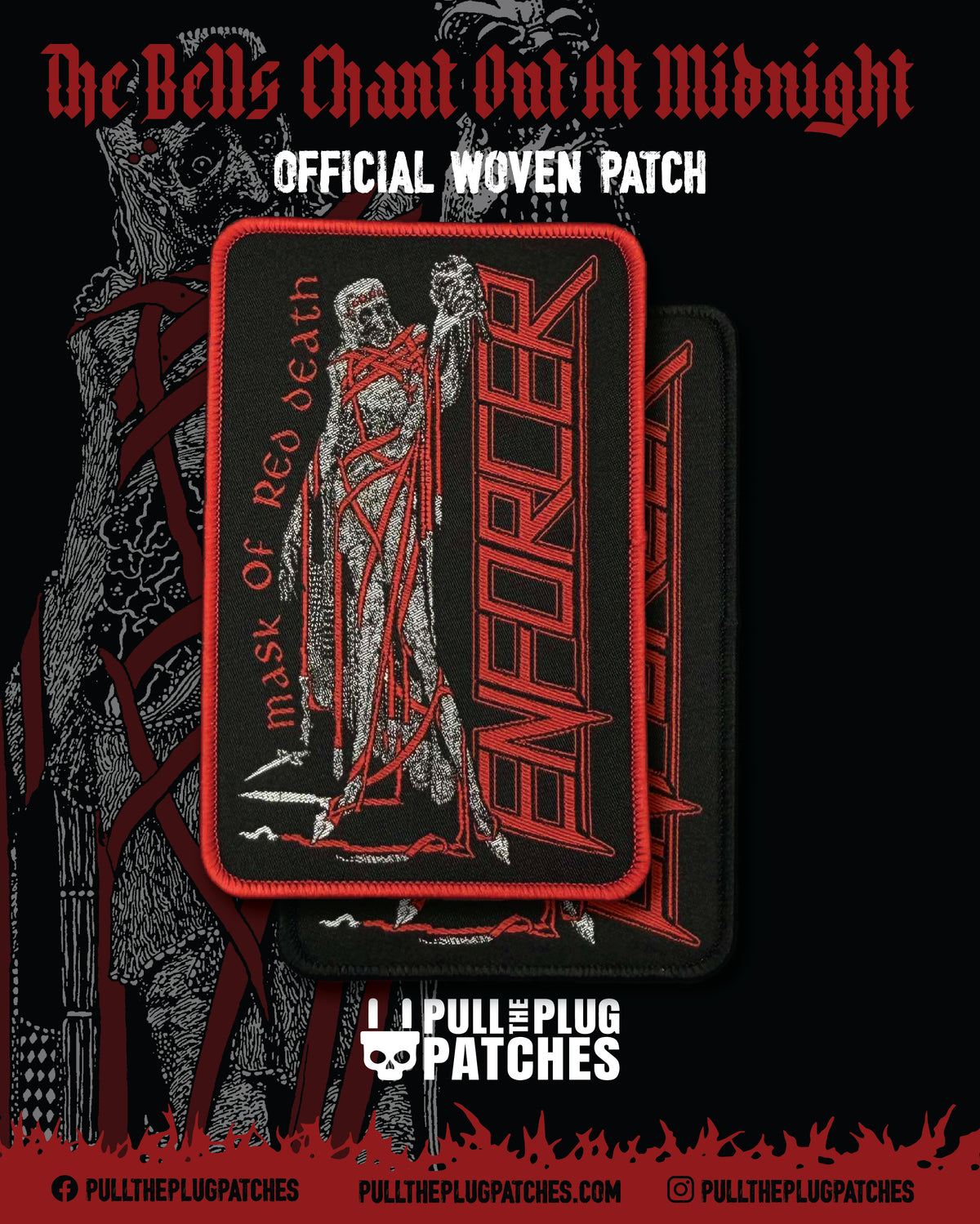 Enforcer - Mask Of Red Death - Patch