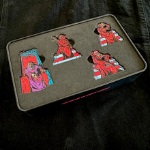 Load image into Gallery viewer, Death - Scream Bloody Gore - Tin Box Pin Set
