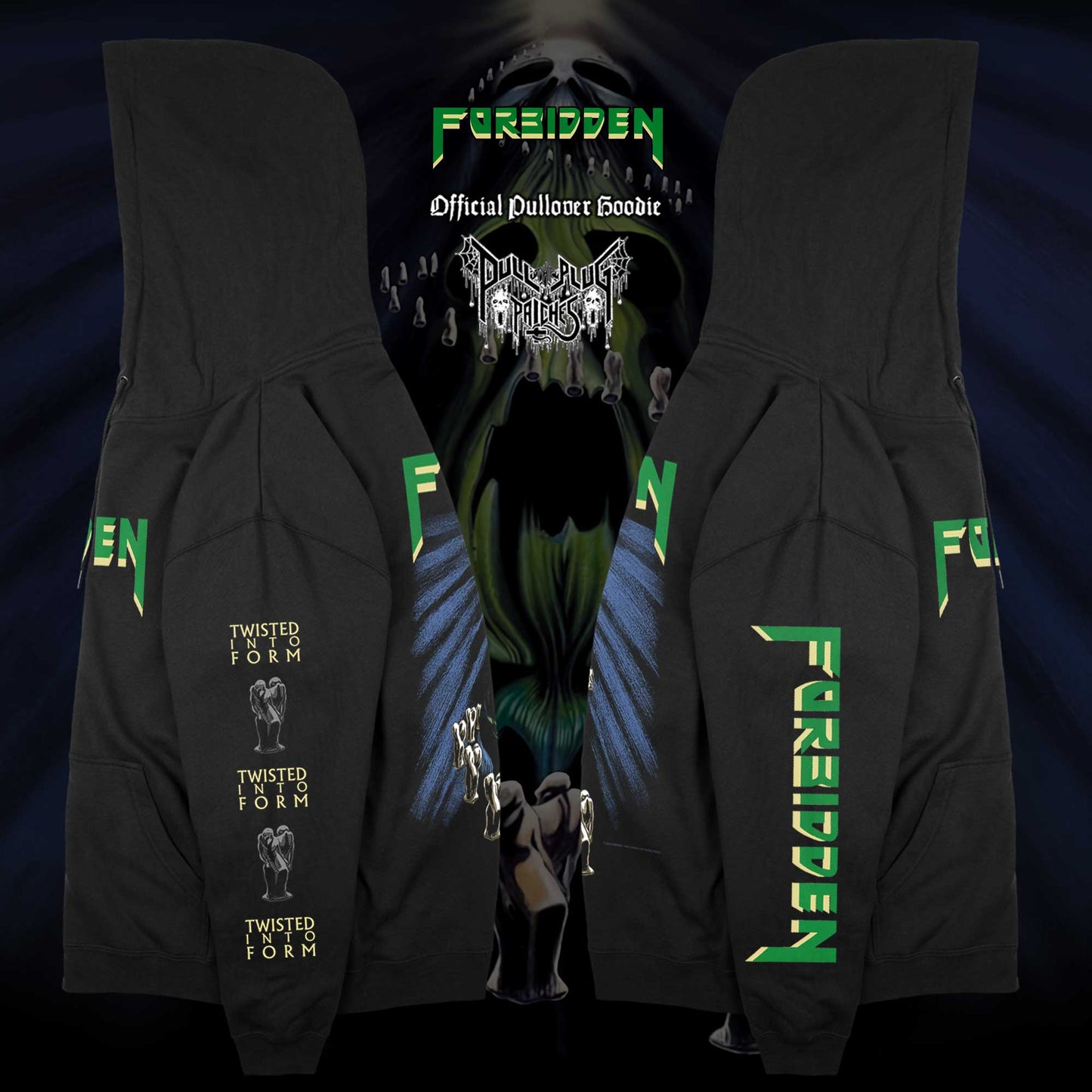 Forbidden - Twisted Into Form - Pullover Hoodie