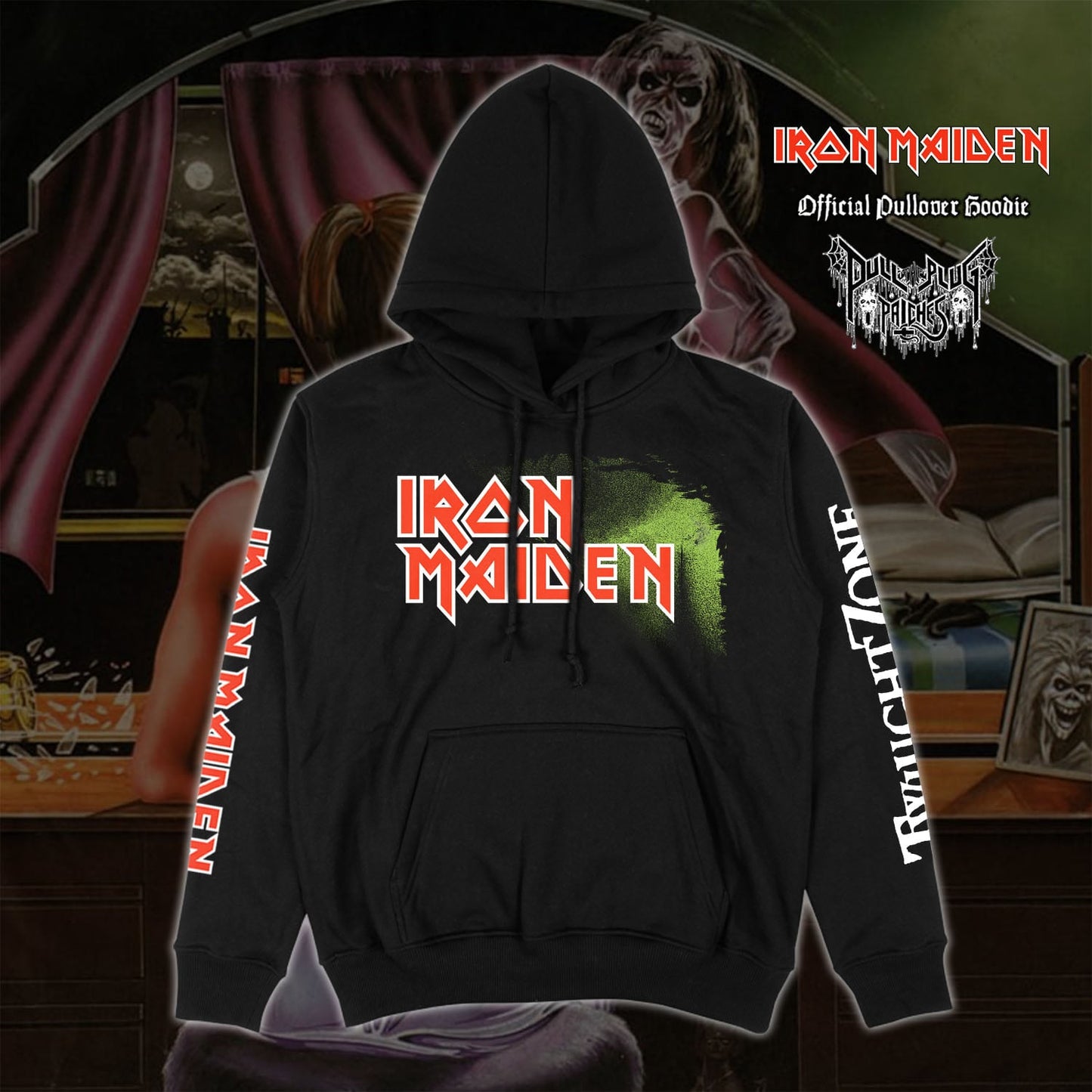 Iron Maiden - Twilight Zone - Pullover Hoodie