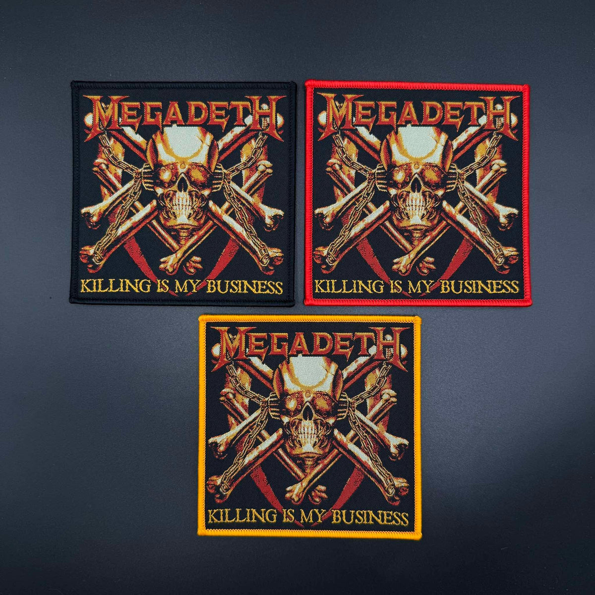 Megadeth - Killing Is My Business... and Business Is Good! -  Square Patch