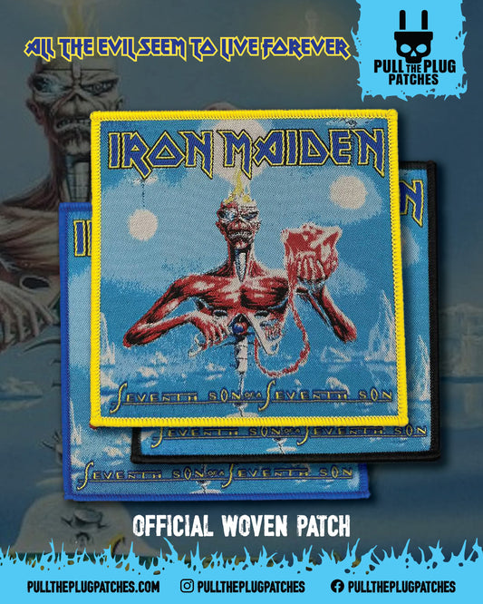 Iron Maiden - Seventh Son of a Seventh Son -  Square Patch