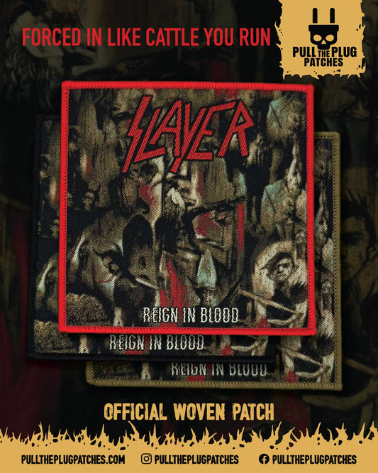 Slayer - Reign In Blood -  Square Patch