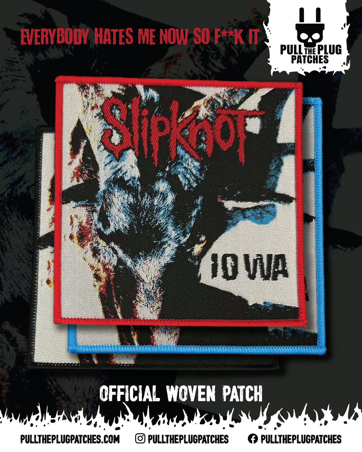 Slipknot - Iowa -  Square Patch