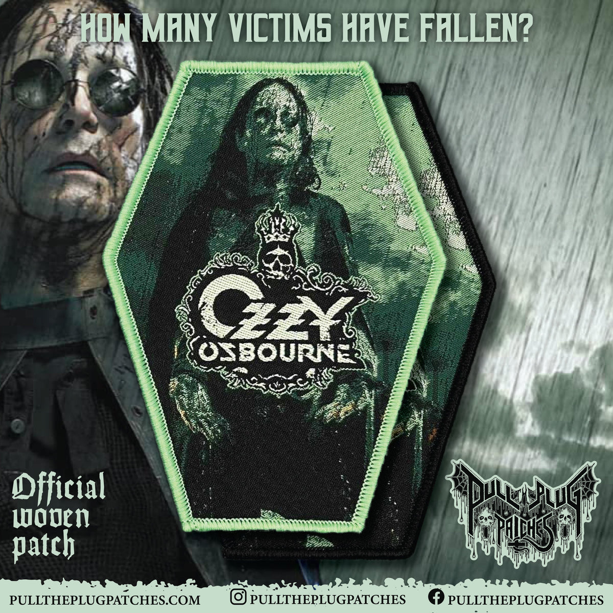 Ozzy Osbourne - Black Rain - Patch