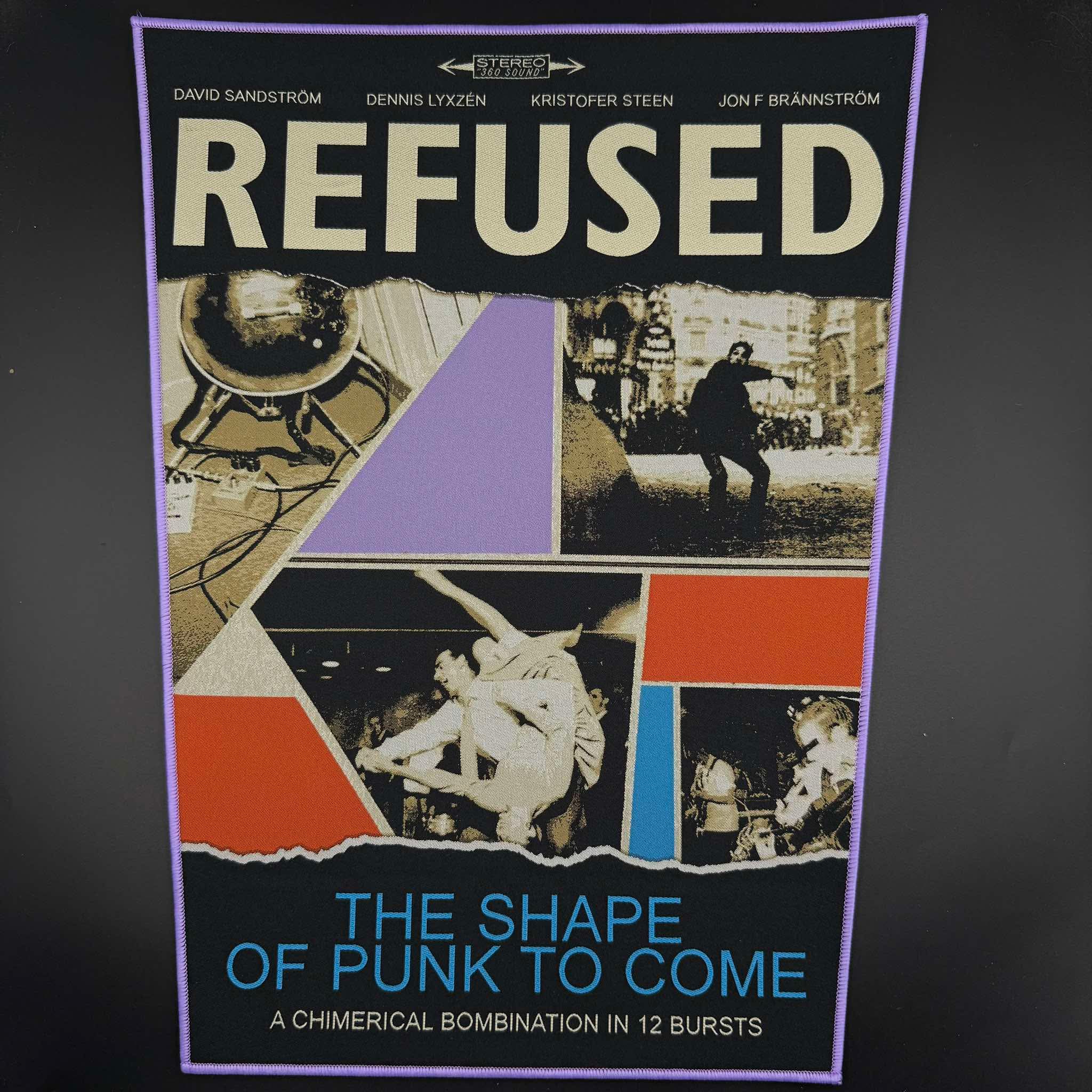 Refused - The Shape Of Punk To Come - Backpatch – Pull The Plug