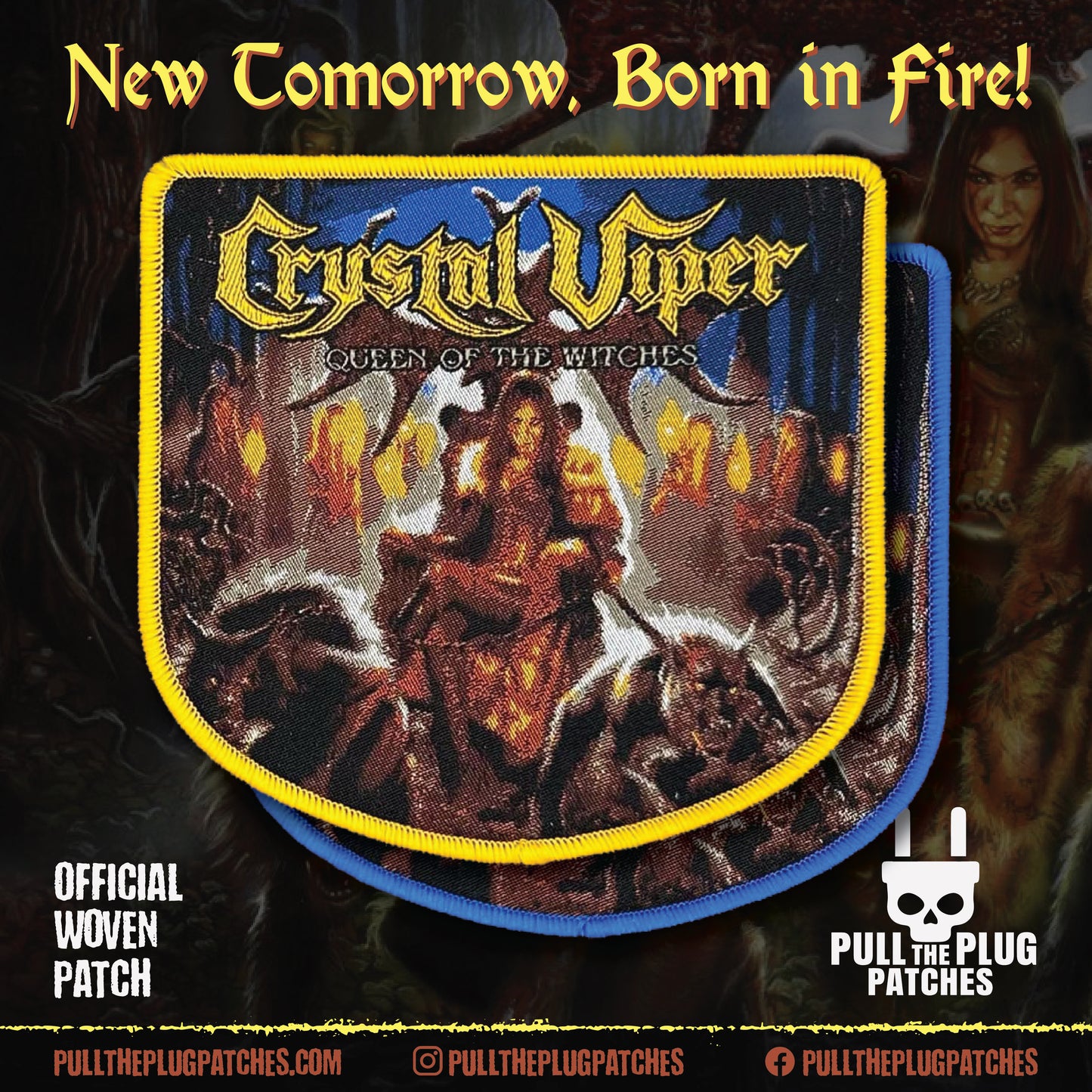 Crystal Viper - Queen of The Witches - Patch