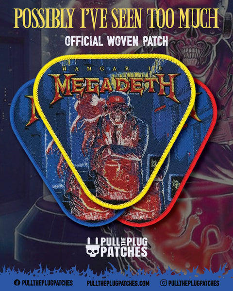 Megadeth - Hangar 18 - Patch – Pull The Plug