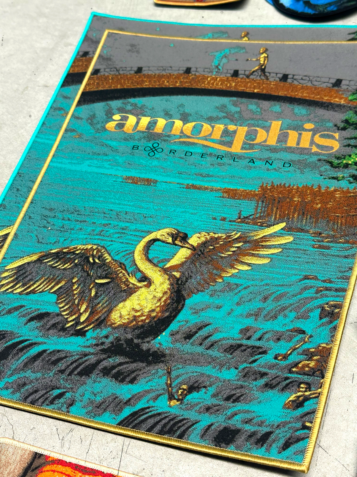 Amorphis - Borderland - Backpatch