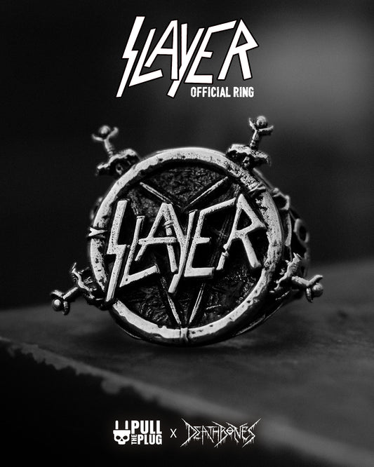 Slayer - Reign In Blood 40th Anniversary - Sterling Silver Ring (Limited Edition)