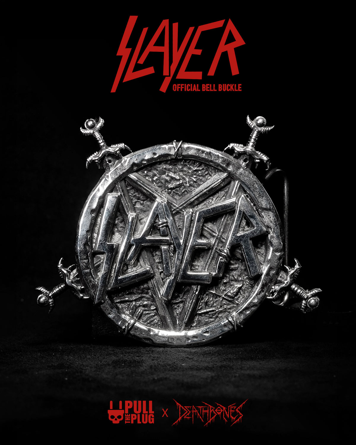 Slayer - Reign In Blood 40th Anniversary - Belt Buckle (Limited Edition)