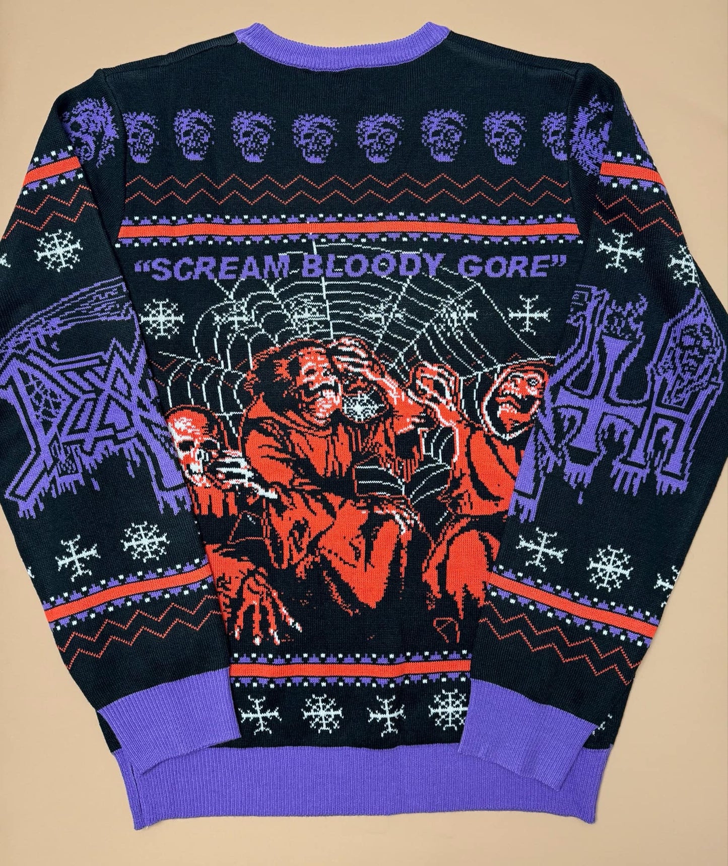 Death - Scream Bloody Gore - Christmas Sweater