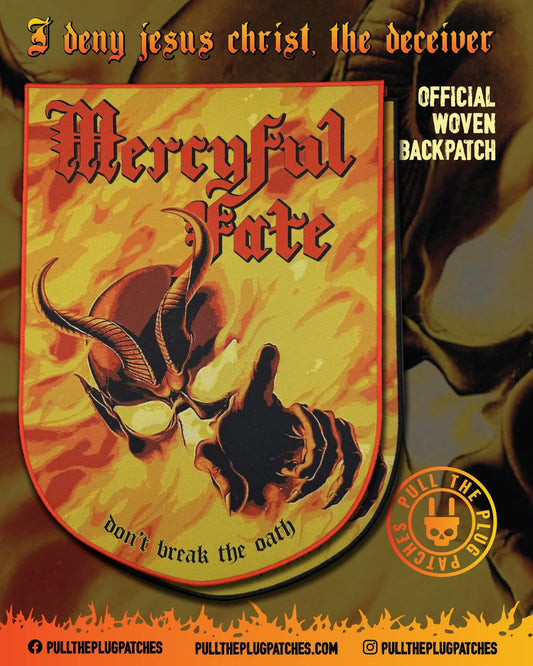 Mercyful Fate - Dont Break The Oath - Backpatch