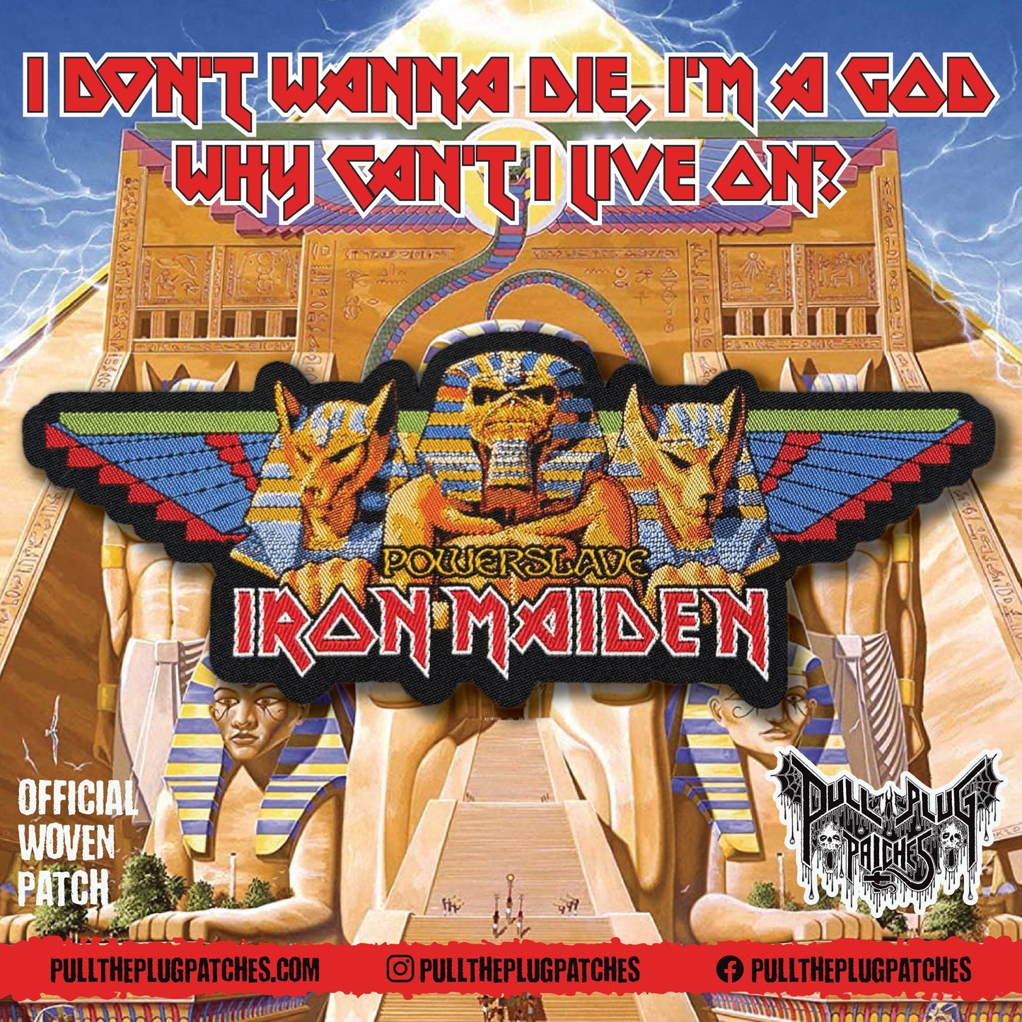 Iron Maiden - Powerslave - Patch