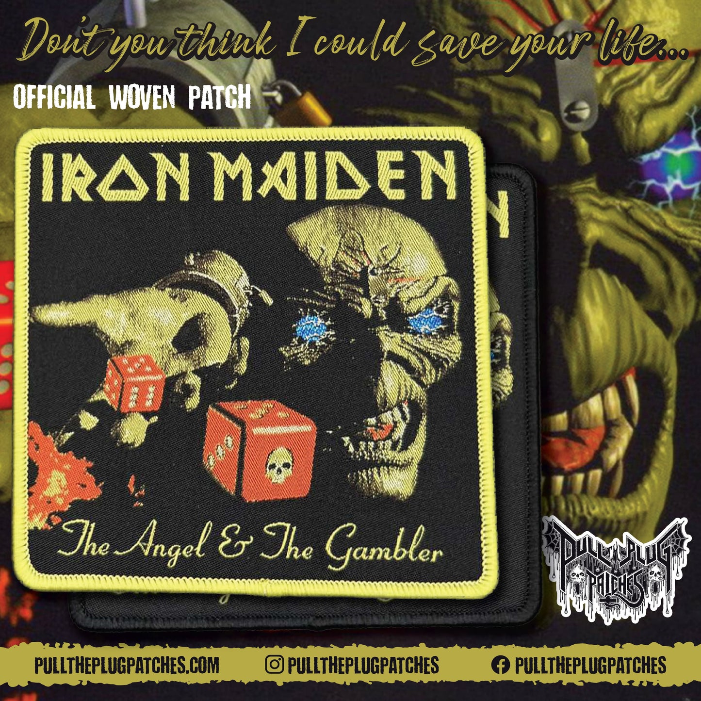 Iron Maiden - The Angel and the Gambler - Patch