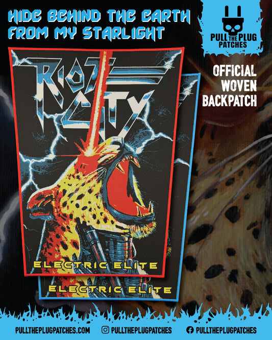Riot City - Electric Elite - Backpatch