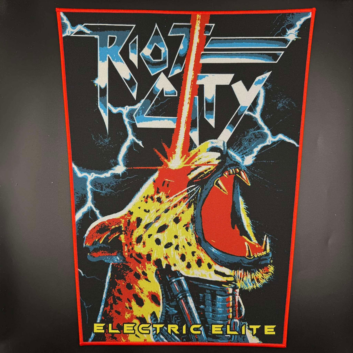 Riot City - Electric Elite - Backpatch