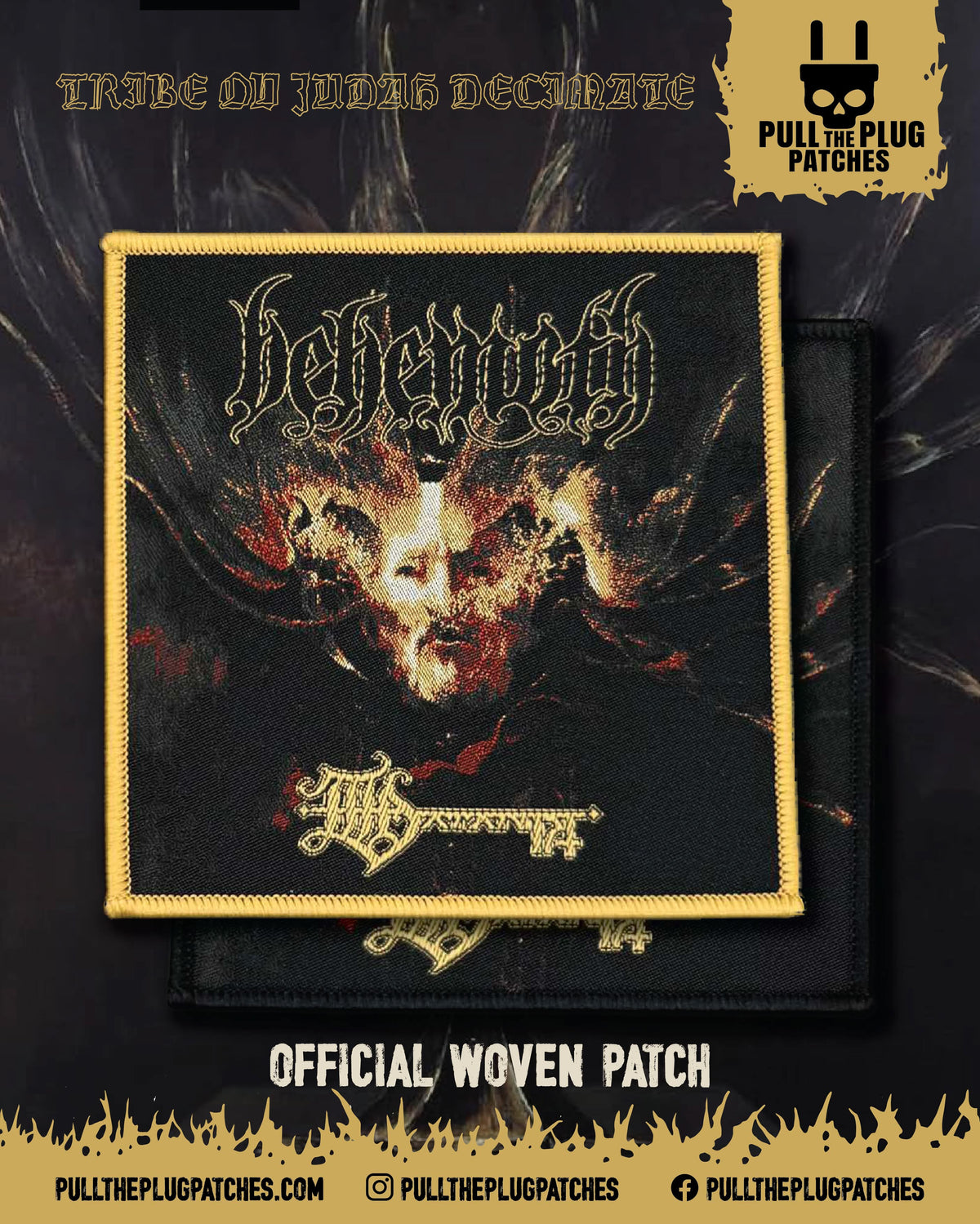 Behemoth - The Satanist -  Square Patch