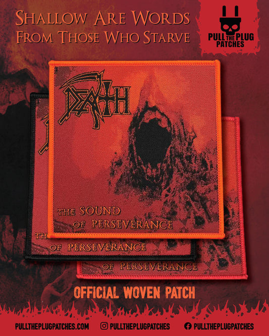 Death - The Sound of Perseverance -  Square Patch