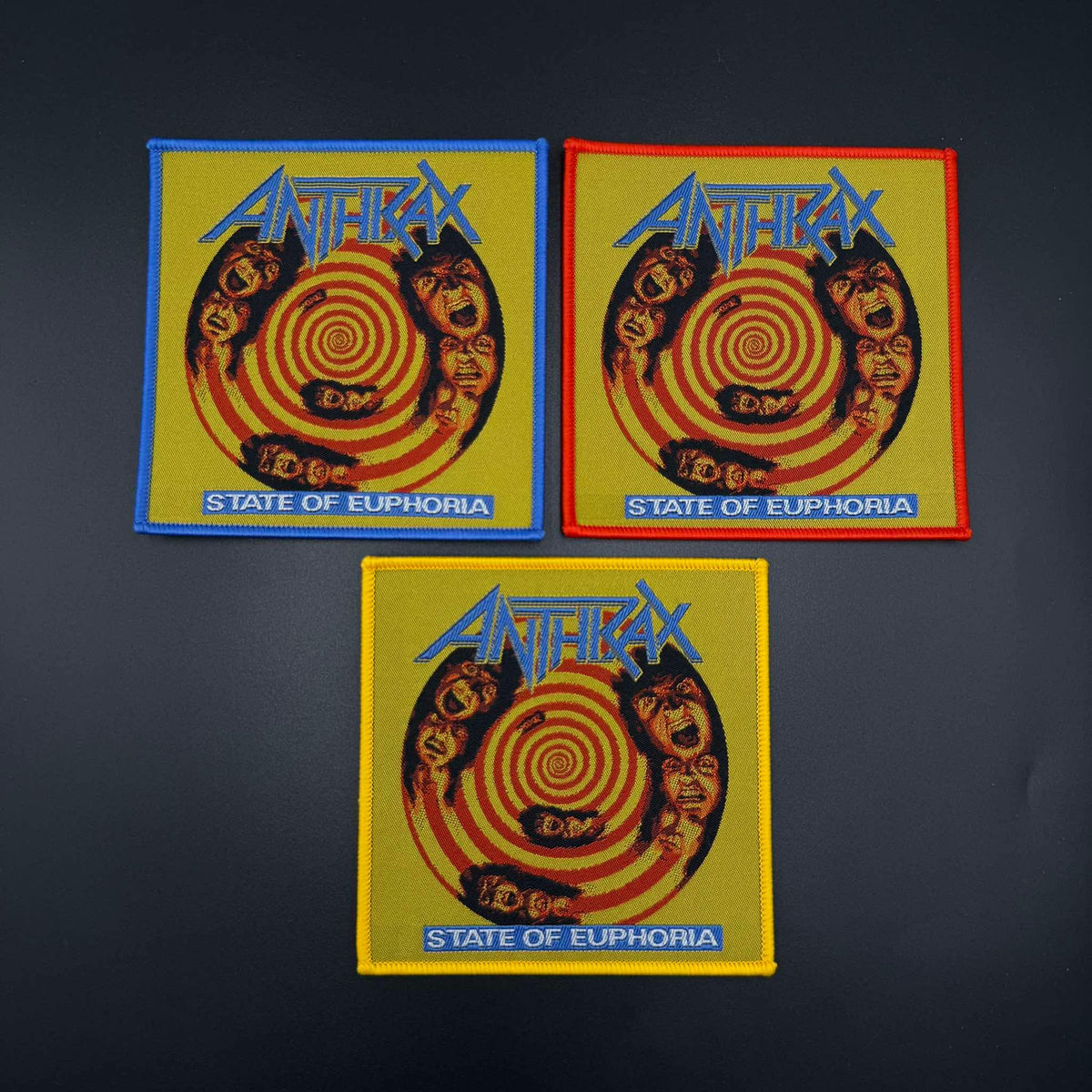 Anthrax - State Of Euphoria - Square Patch