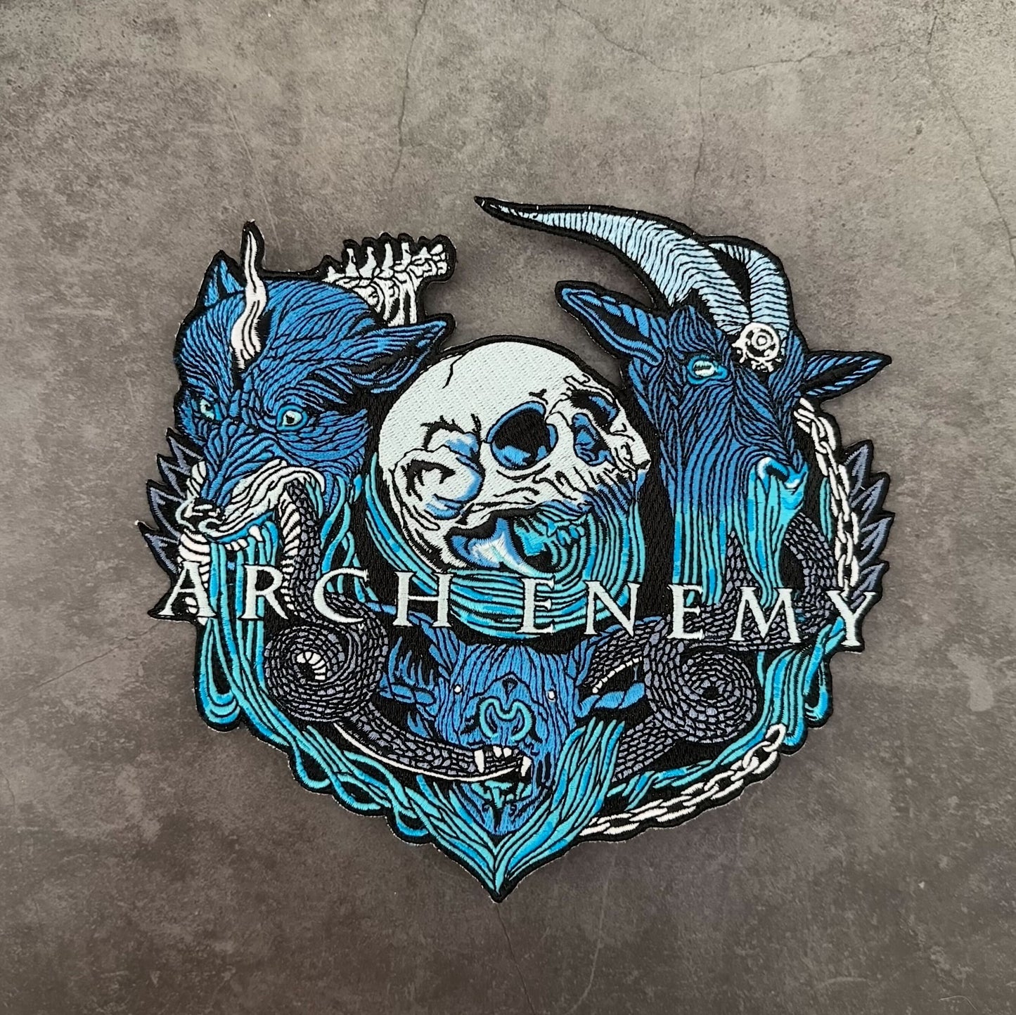 Arch Enemy - Belt Buckle - Blood In The Water Edition