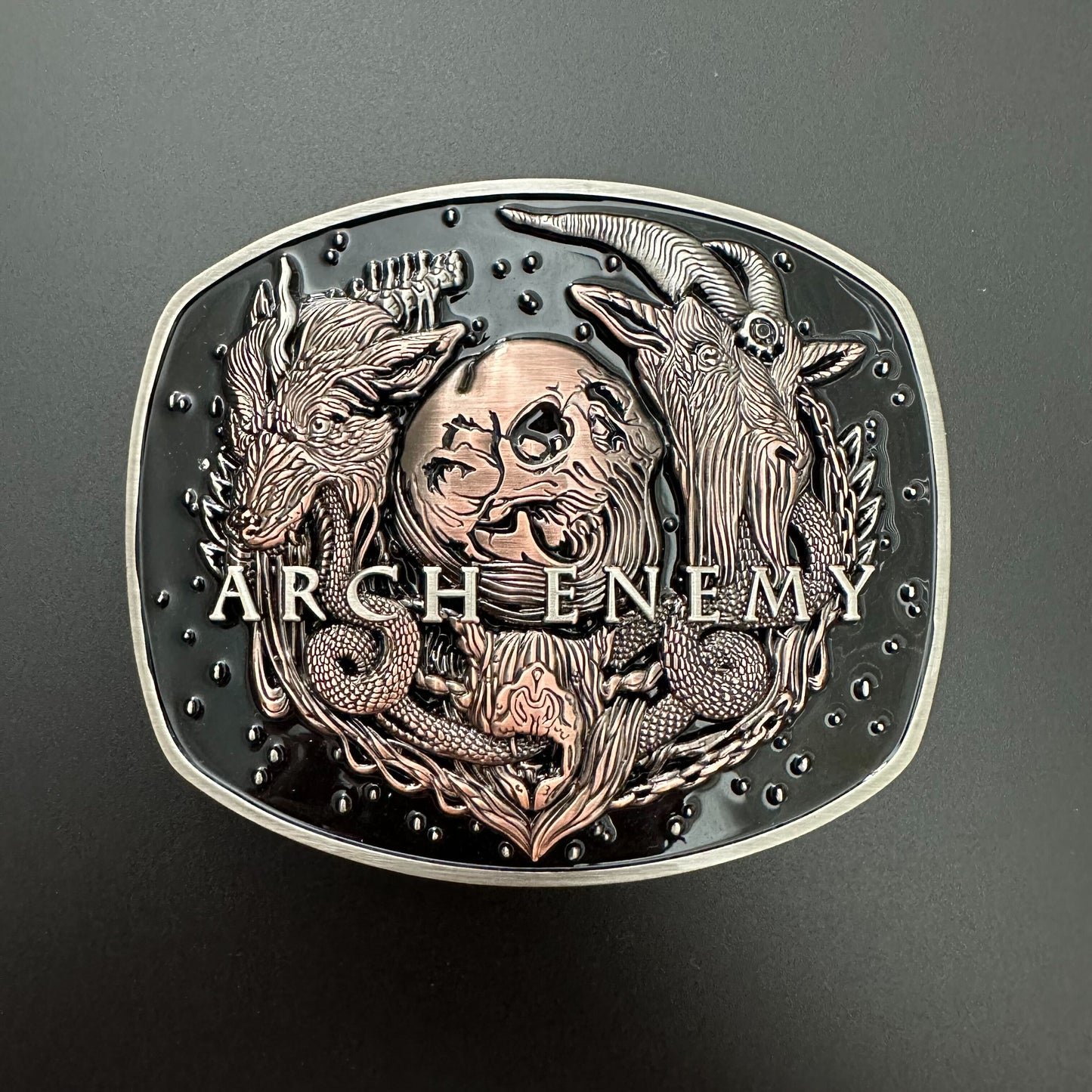 Arch Enemy - Belt Buckle - Blood In The Water Edition