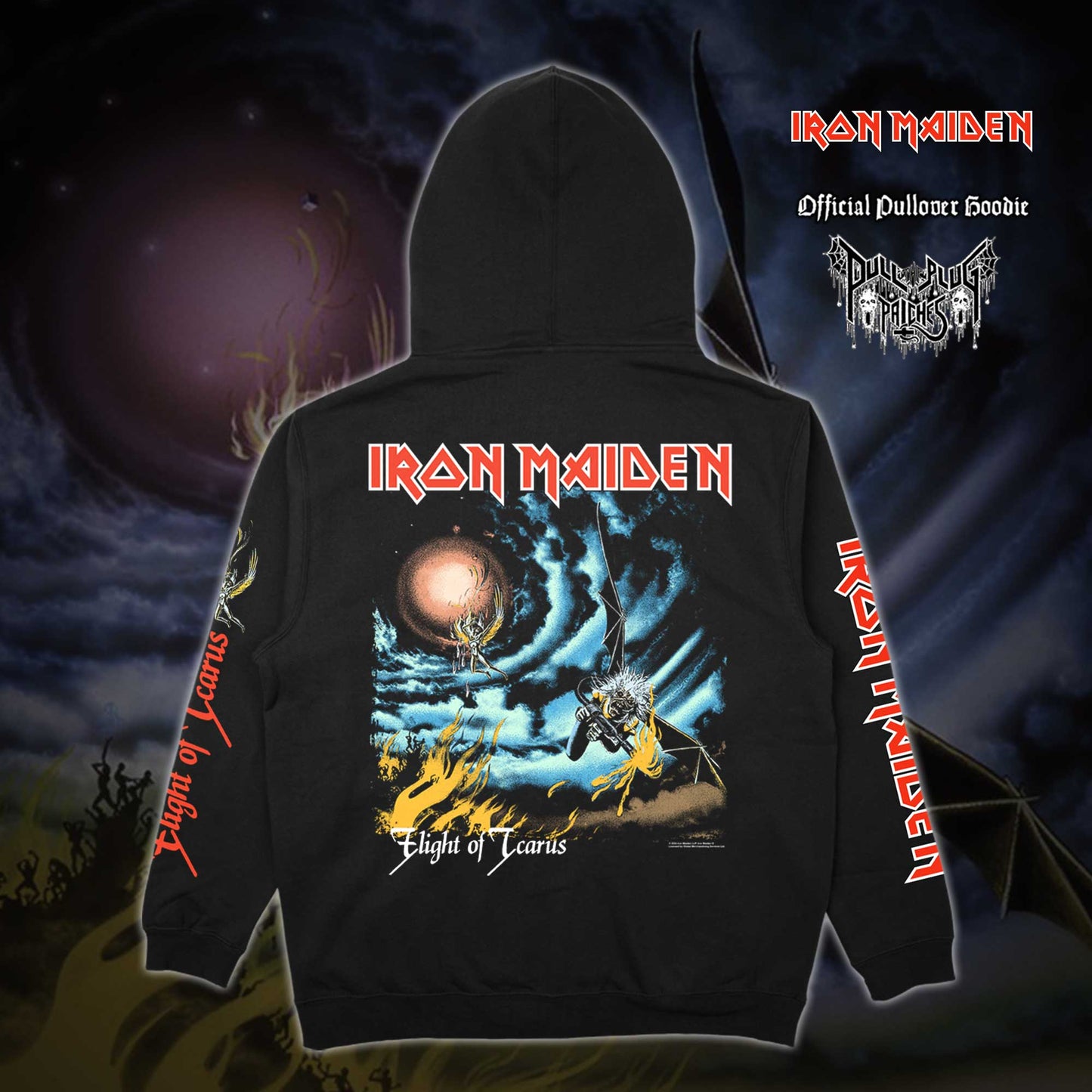 Iron Maiden - Flight Of Icarus - Pullover Hoodie