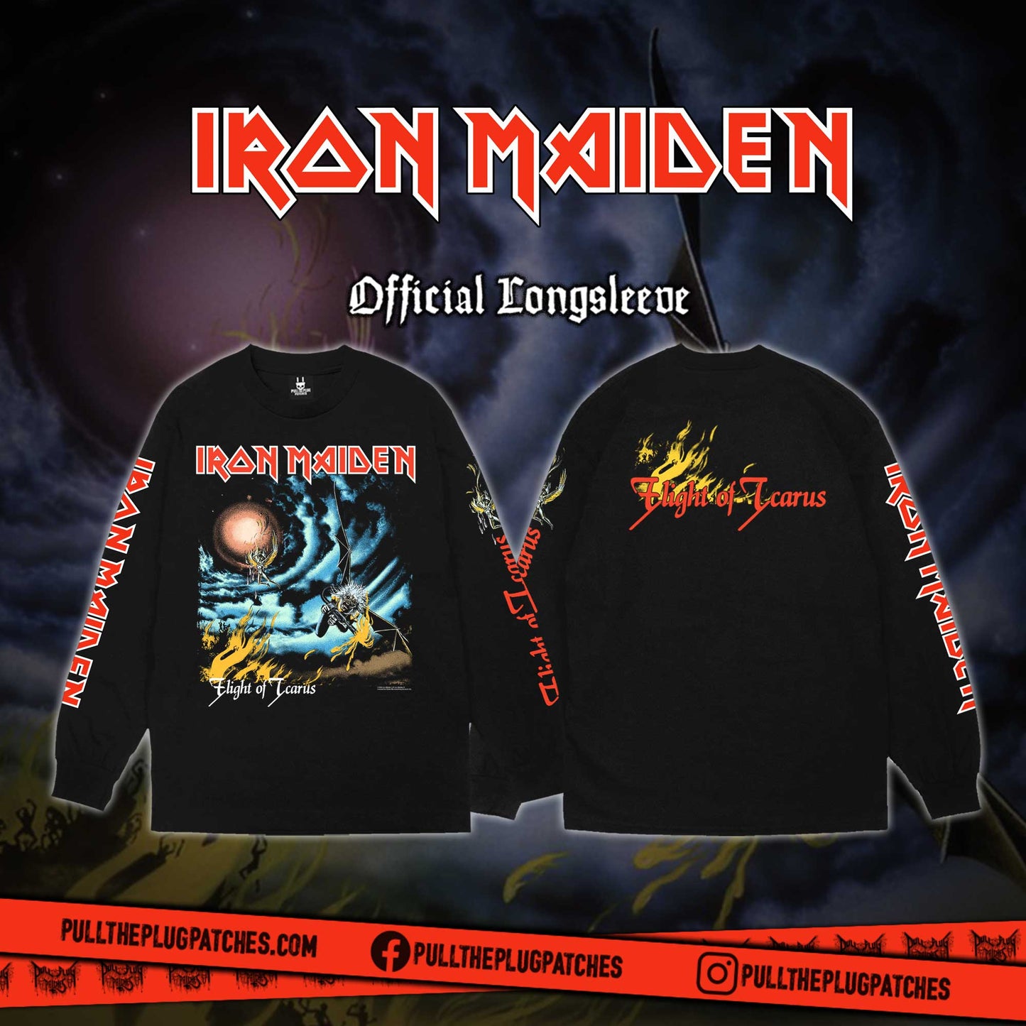 Iron Maiden - Flight Of Icarus - Longsleeve Shirt