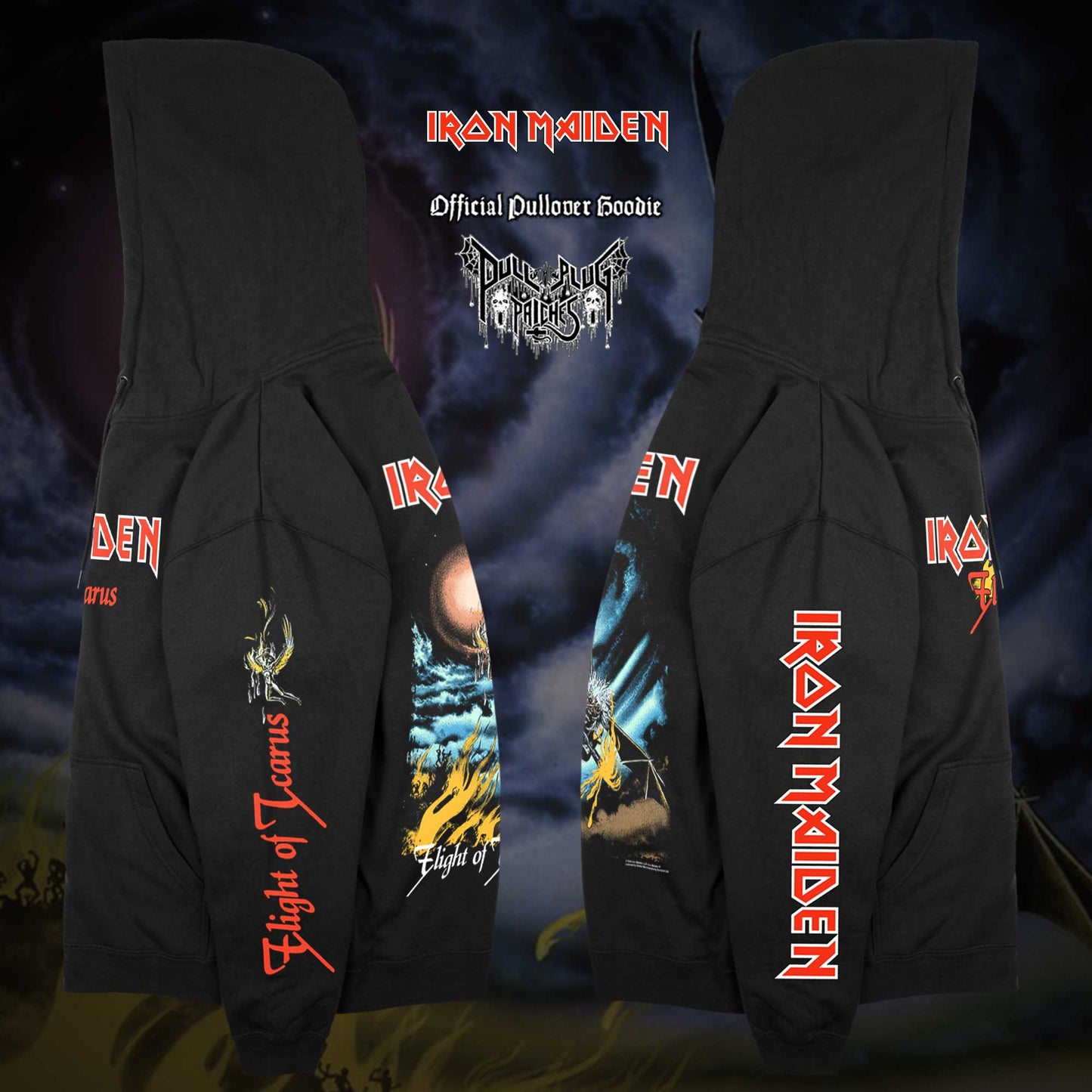 Iron Maiden - Flight Of Icarus - Pullover Hoodie