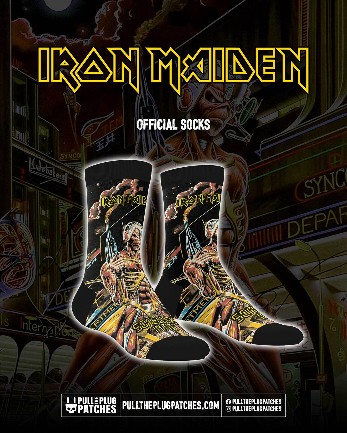 Iron Maiden - Somewhere In Time - Socks