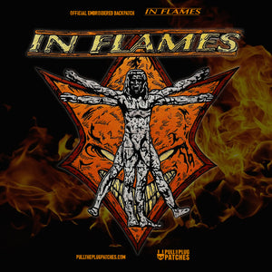 In Flames - Clayman - Embroidered Backpatch