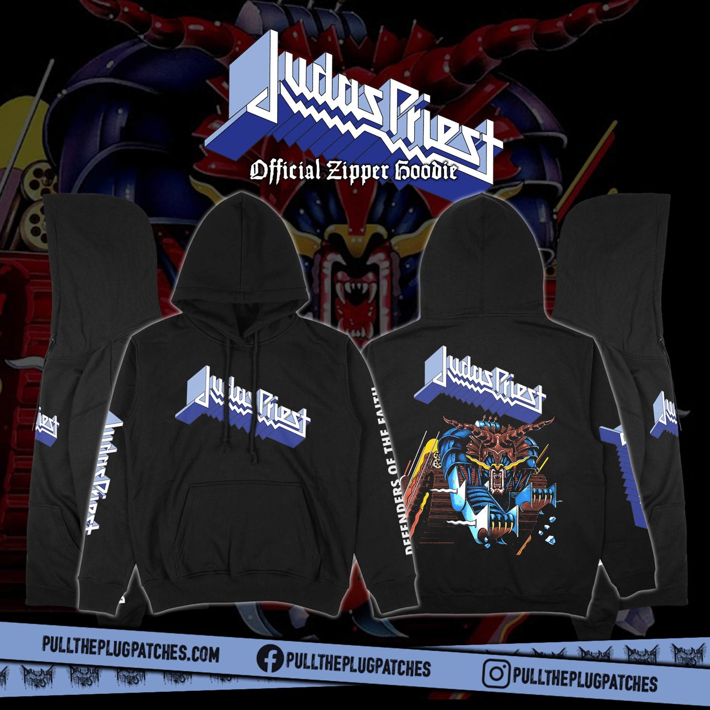 Judas Priest - Defenders Of The Faith - Pullover Hoodie