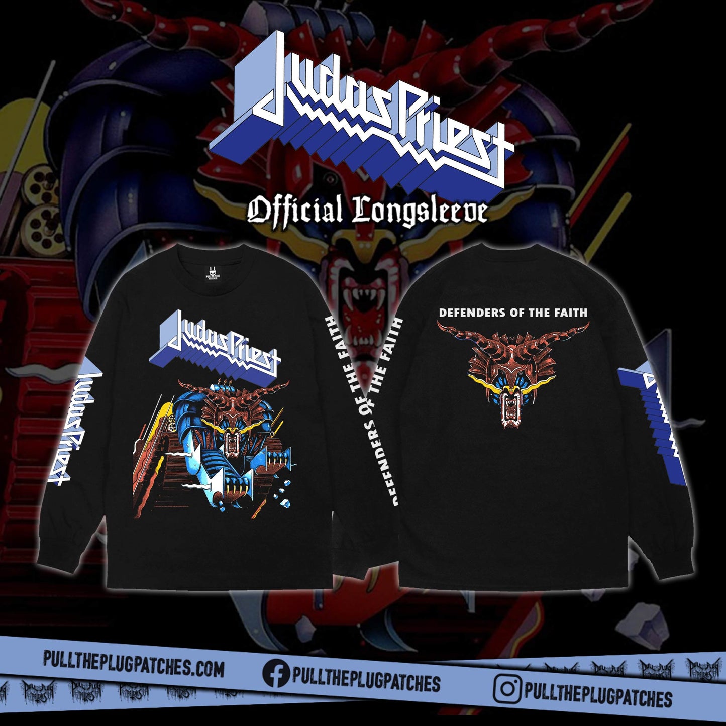 Judas Priest - Defenders Of The Faith - Longsleeve Shirt