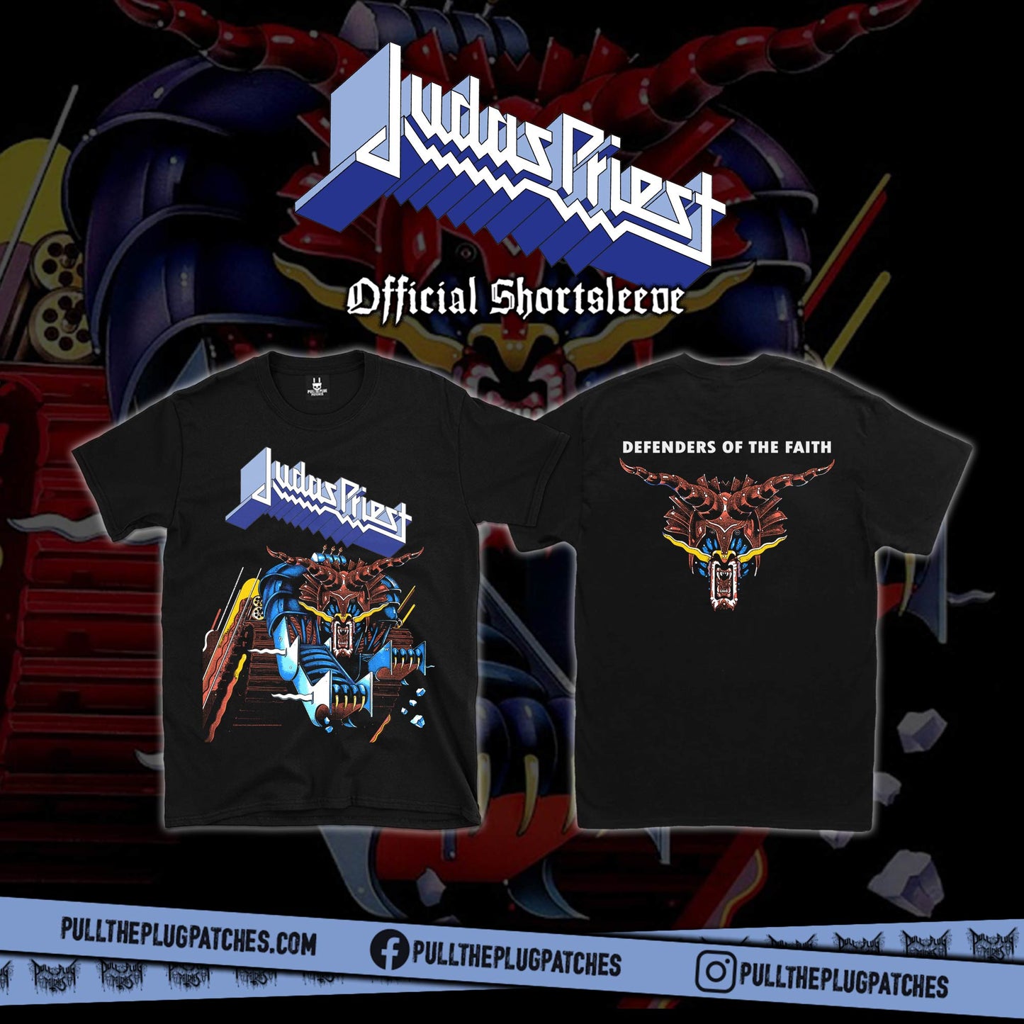 Judas Priest - Defenders Of The Faith - Shortsleeve Shirt