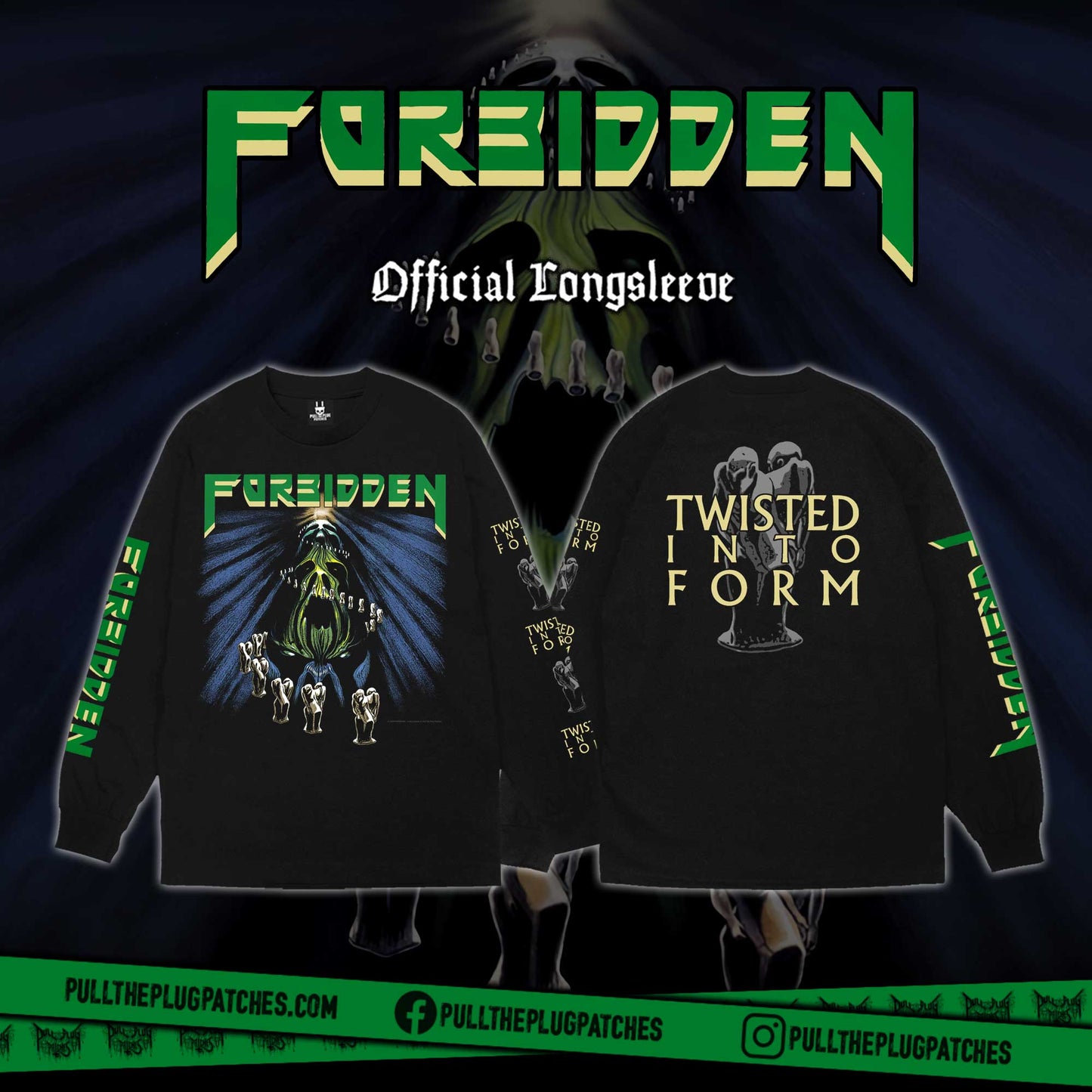 Forbidden - Twisted Into Form - Longsleeve Shirt