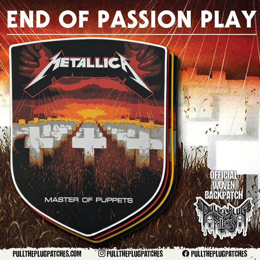 Metallica - Master Of Puppets - Backpatch