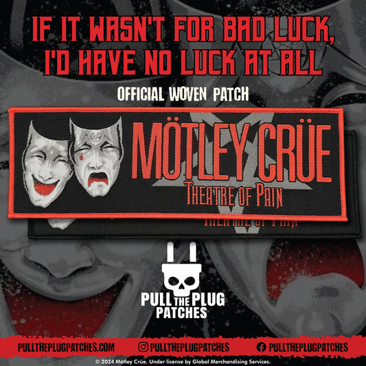 Motley Crue - Theatre of Pain - Strip Patch