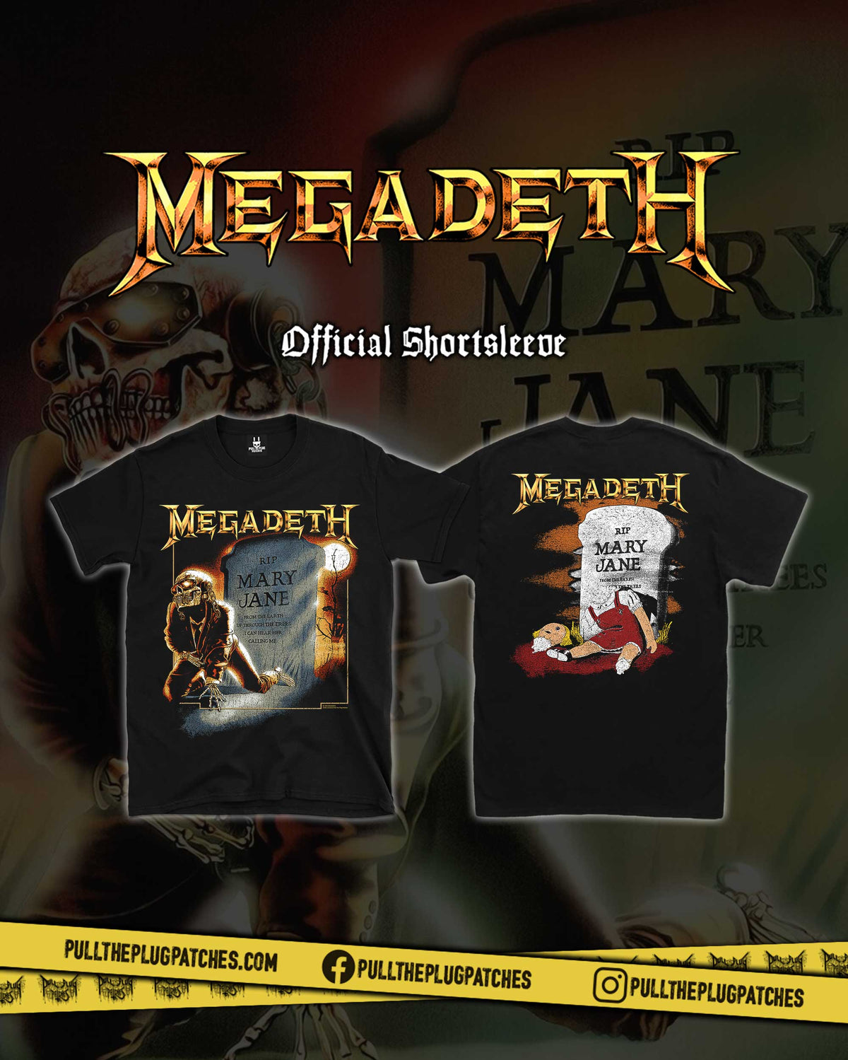 Megadeth - Mary Jane - Shortsleeve Shirt