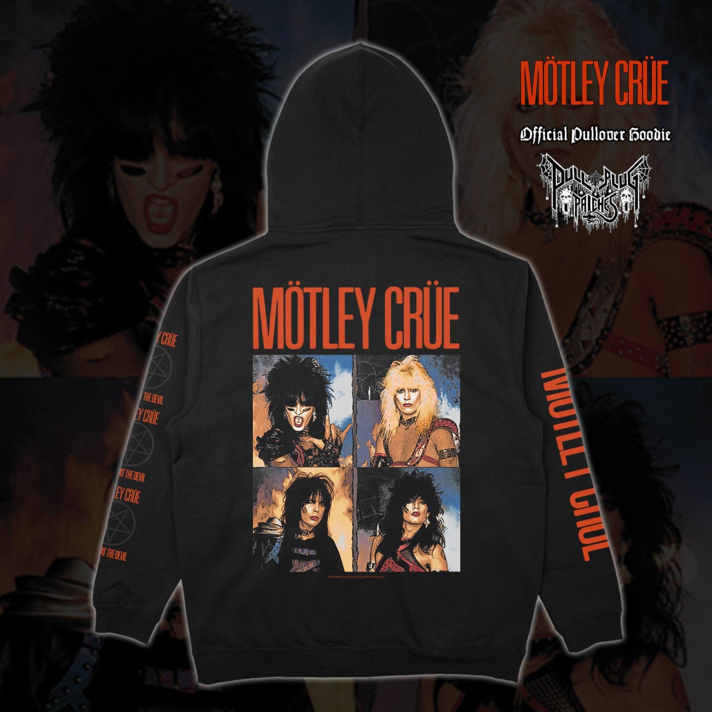 Motley Crue - Shout At The Devil - Pullover Hoodie