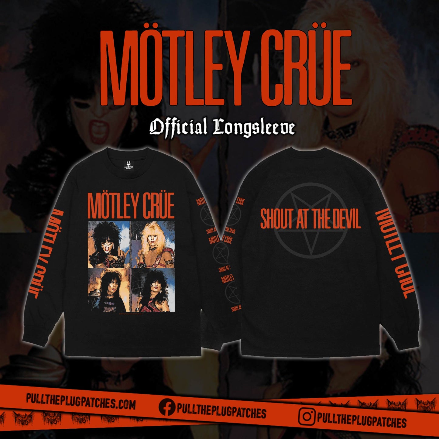 Motley Crue - Shout At The Devil - Longsleeve Shirt