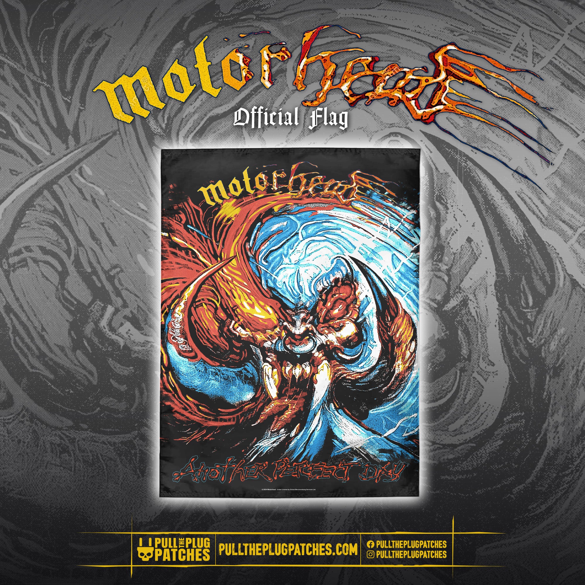 Motorhead - Another Perfect Day - Flag – Pull The Plug