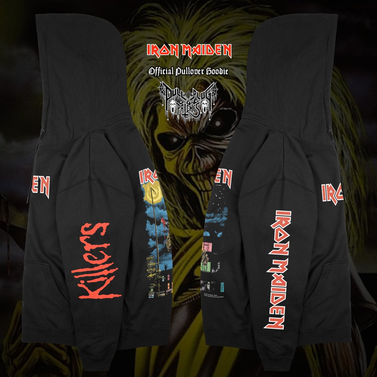 Iron Maiden - Killers - Pullover Hoodie