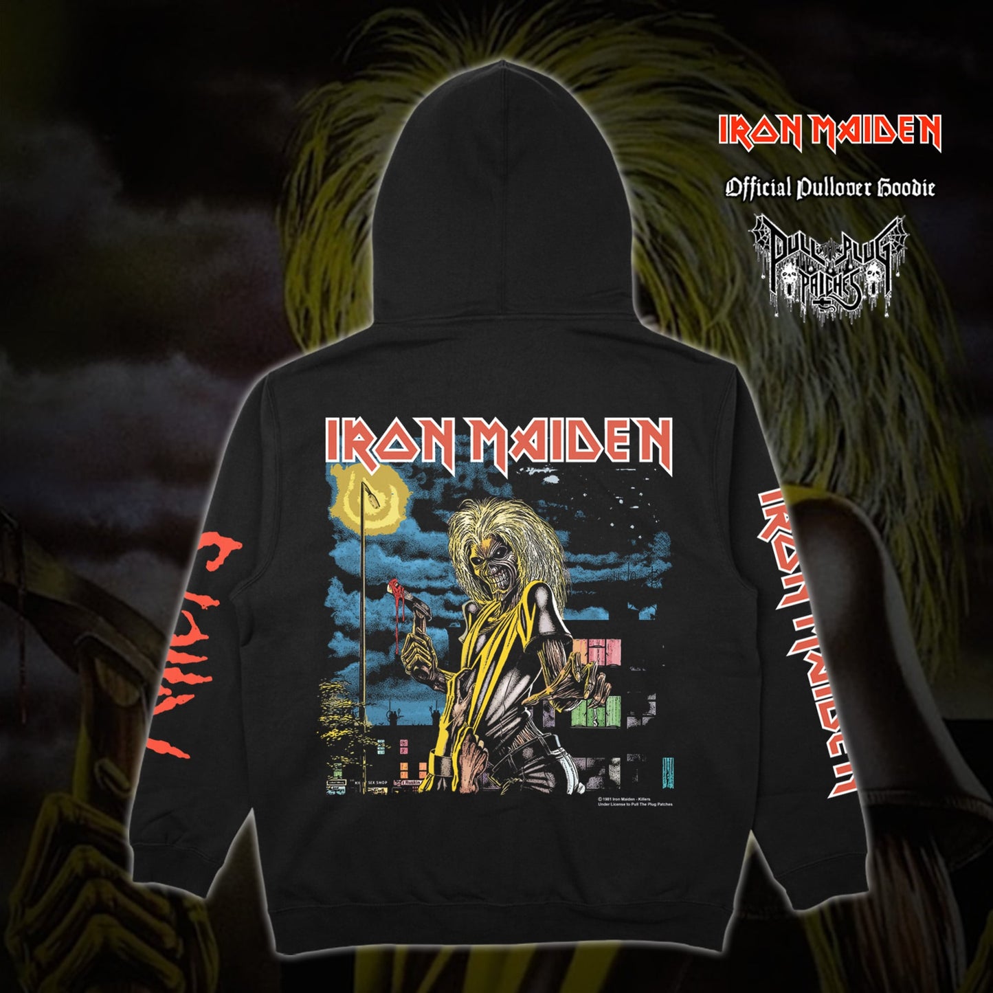 Iron Maiden - Killers - Pullover Hoodie