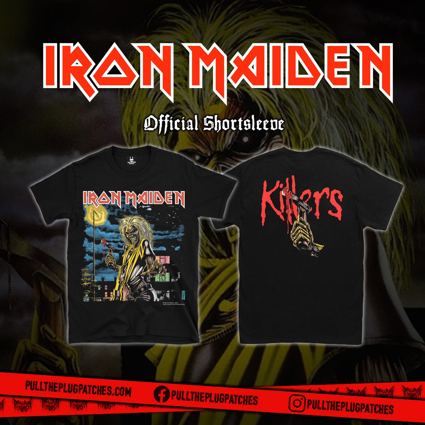 Iron Maiden - Killers - Shortsleeve Shirt