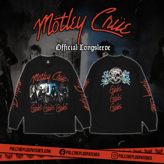 Motley Crue - Girls, Girls, Girls - Longsleeve Shirt